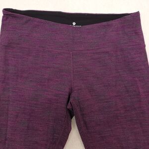 Tuff Athletics Athletic Running Yoga Pull On Pants Womens Size Large L Purple